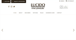 Desktop Screenshot of lucidojewelry.com